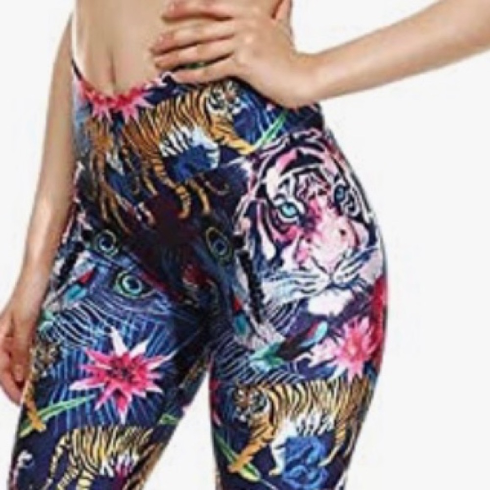 Dri Fit Leggings Tiger Print
